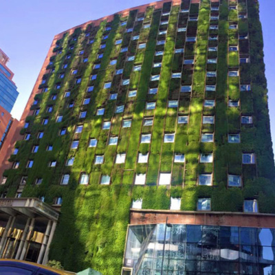 Intercontinental Chile 2016 green living wall